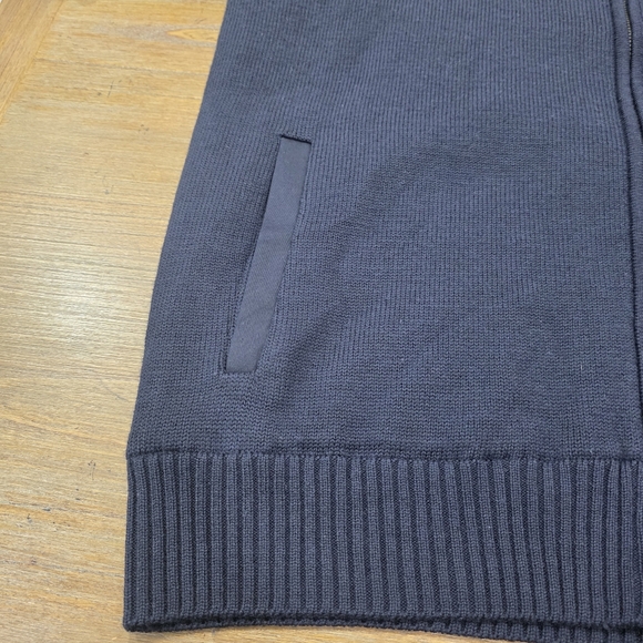 Orvis Ultimate Foul-Weather Shooting Full-Zip Sweater Navy Blue Size L - Picture 15 of 16